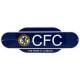 Chelsea FC Colour Retro Sign - Front View