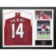 Arsenal FC Henry Signed Shirt (Framed)