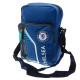 Close-up of Chelsea FC Logo on Shoulder Bag