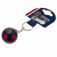 Close-up of PSG Logo on the Football Keyring