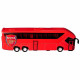 Collectible Arsenal FC team bus model in diecast form