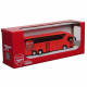 Scale model of Arsenal FC team bus for collectors