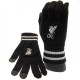 Liverpool FC Touchscreen Knitted Gloves Youths BK - Front View