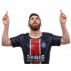 Messi in PSG Kit - Authentic Design