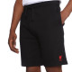 Liverpool FC Sweat Shorts - Front View, Men's Black