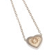 Chelsea FC Stainless Steel Heart Necklace - Front View