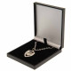 Arsenal FC Silver Plated Pendant CR - Front View