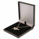 Arsenal FC Silver Plated Pendant GN - Front View
