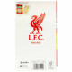 Liverpool FC Personalised Birthday Card - Size Comparison