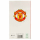 Manchester United FC Dad Birthday Card - Close-up of Manchester United Logo
