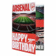 Arsenal birthday card