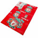 Liverpool FC Text Gift Wrap - Wrapping a Gift Box