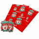 Liverpool FC Text Gift Wrap - Full Roll