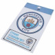 MCFC A4 Car Decal Style