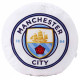 Manchester City FC Crest Cushion: Soft and Bold