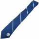 Close-up of Manchester City FC Stripe Tie Fabric
