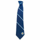 Manchester City FC Stripe Tie with Club Logo Detailing