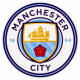 Front View of Manchester City FC Crest Car Sticker