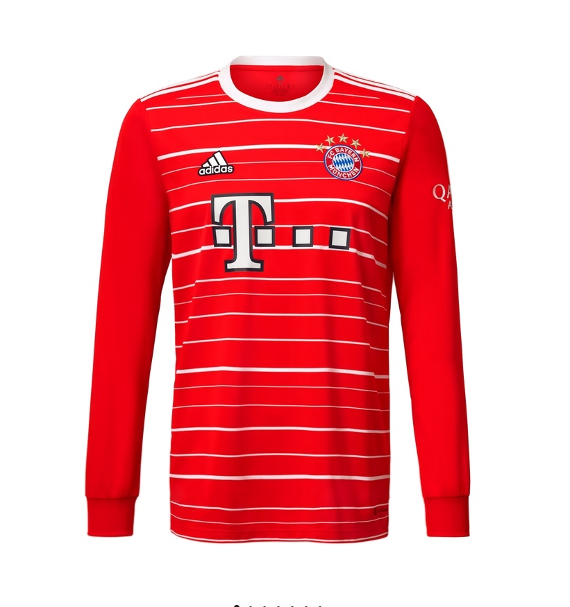 Billede af FC Bayern Munich home jersey L/S 2022/23 - by Adidas-L