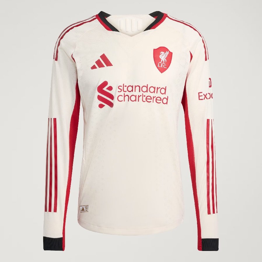 Liverpool away jersey L/S 2025/26 - authentic-L
